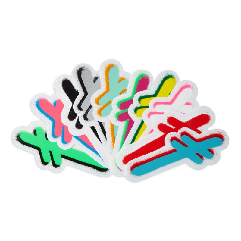 Deathwish Gang Logo Sticker – Assorted