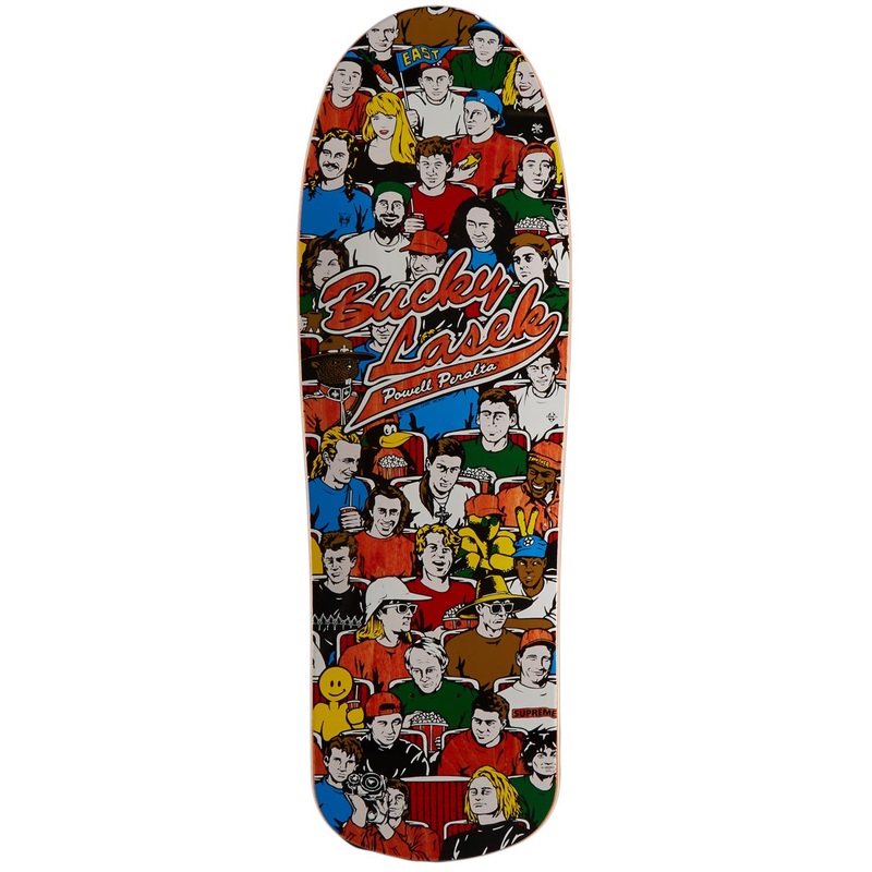 Powell-Peralta Bucky Lasek Stadium 03 Skateboard Deck – Orange – 9.82