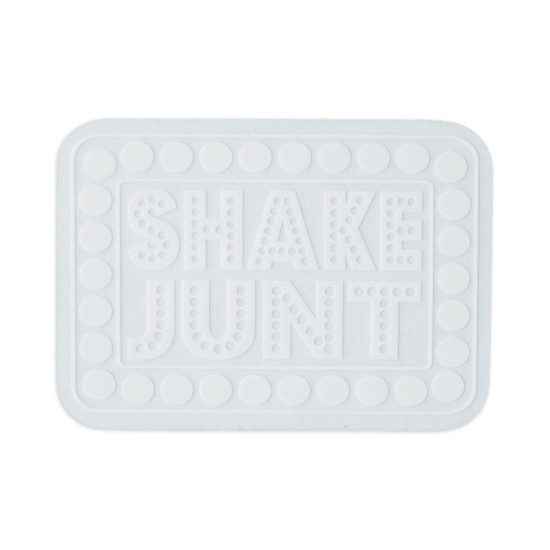 Shake Junt Box Logo Vinyl Sticker – White