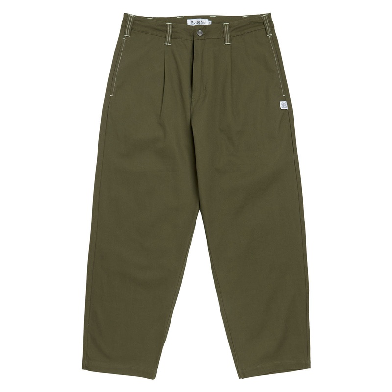 Evisen Bohemian Cotton Pants – Khaki