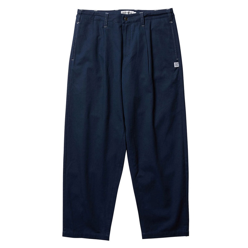 Evisen Bohemian Cotton Pants – Navy