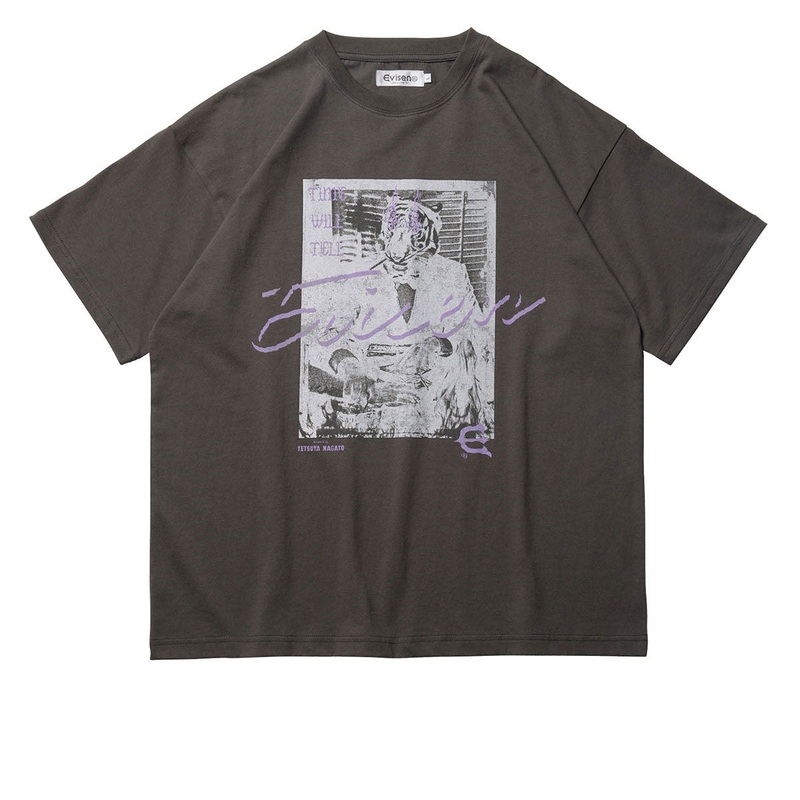 Evisen Time Will Tell T-Shirt – Charcoal