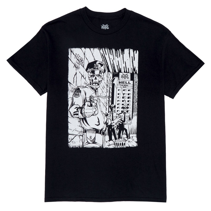 Metal Cop T-Shirt – Black
