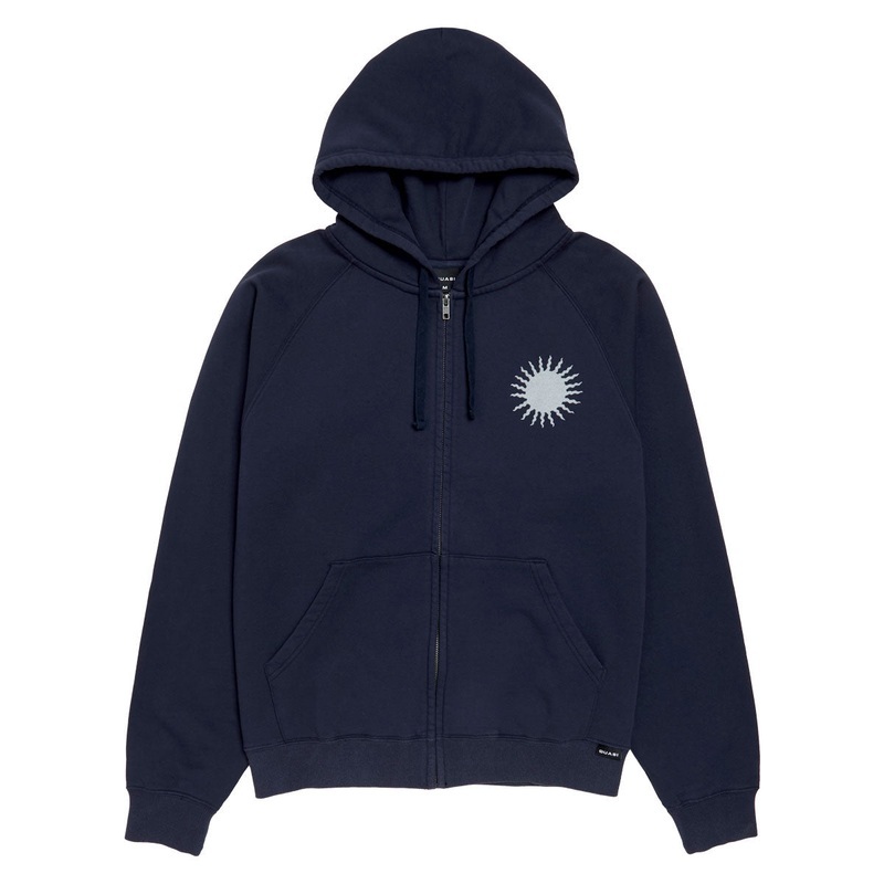 Quasi Sunn Full Zip Hoodie – Navy