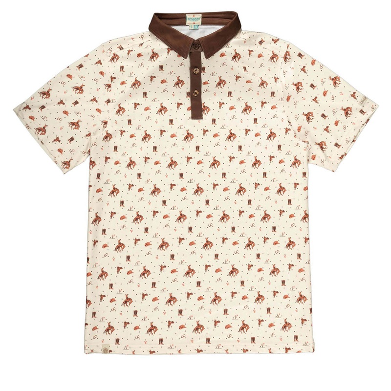 Sendero High Noon Performance Polo Shirt – Bronc Rider