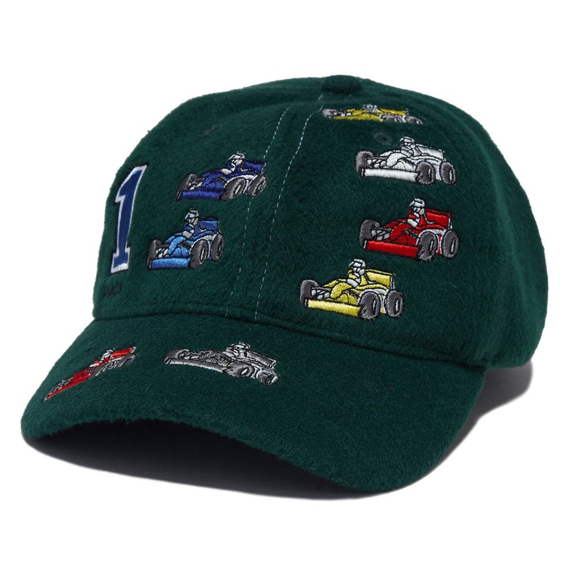 Snack Pole Position Hat – Green Wool