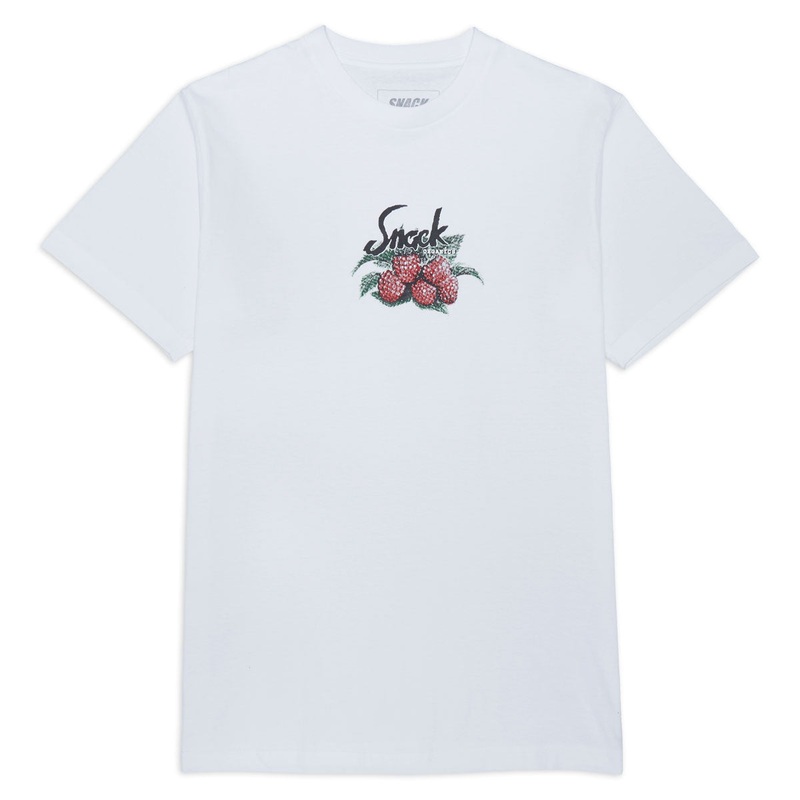 Snack Raspberry T-Shirt – White