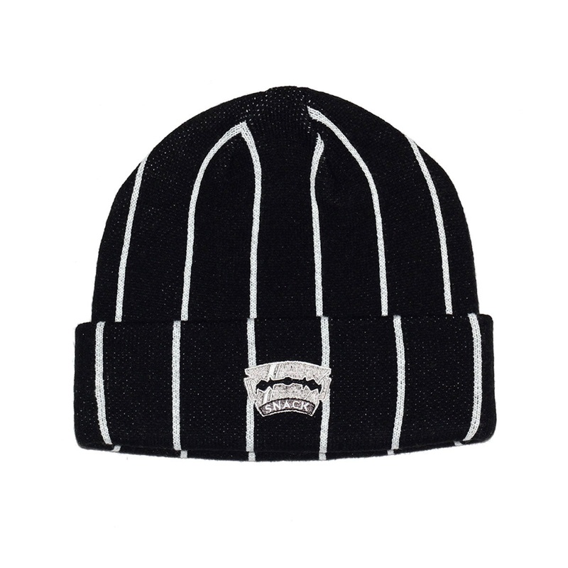 Snack Razor Sharp Beanie – Black/White