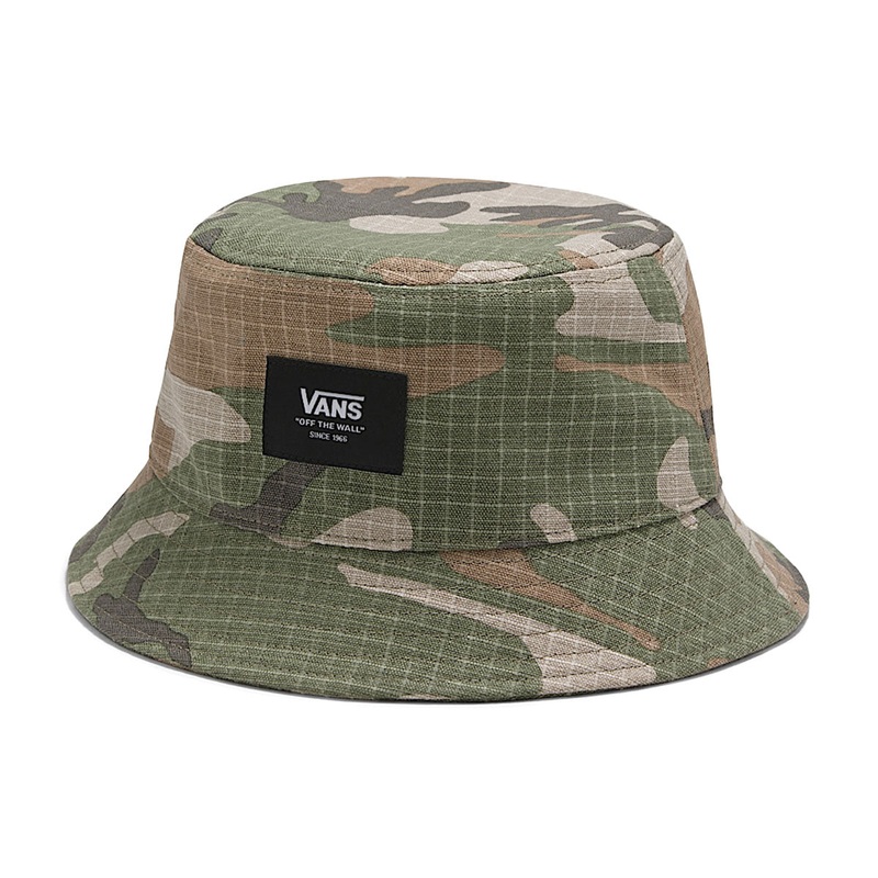 Vans Patch Bucket Hat – Vintage Camo