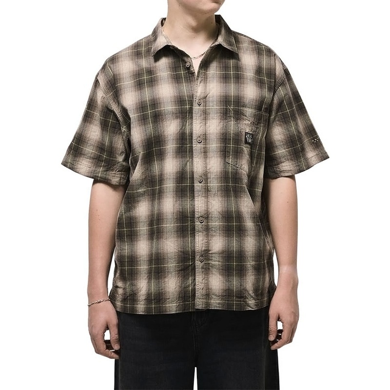 Vans Skate Plaid Woven Shirt – Walnut