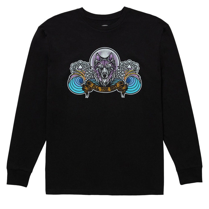 1910 HHHowler Long Sleeve T-Shirt – Vintage Black