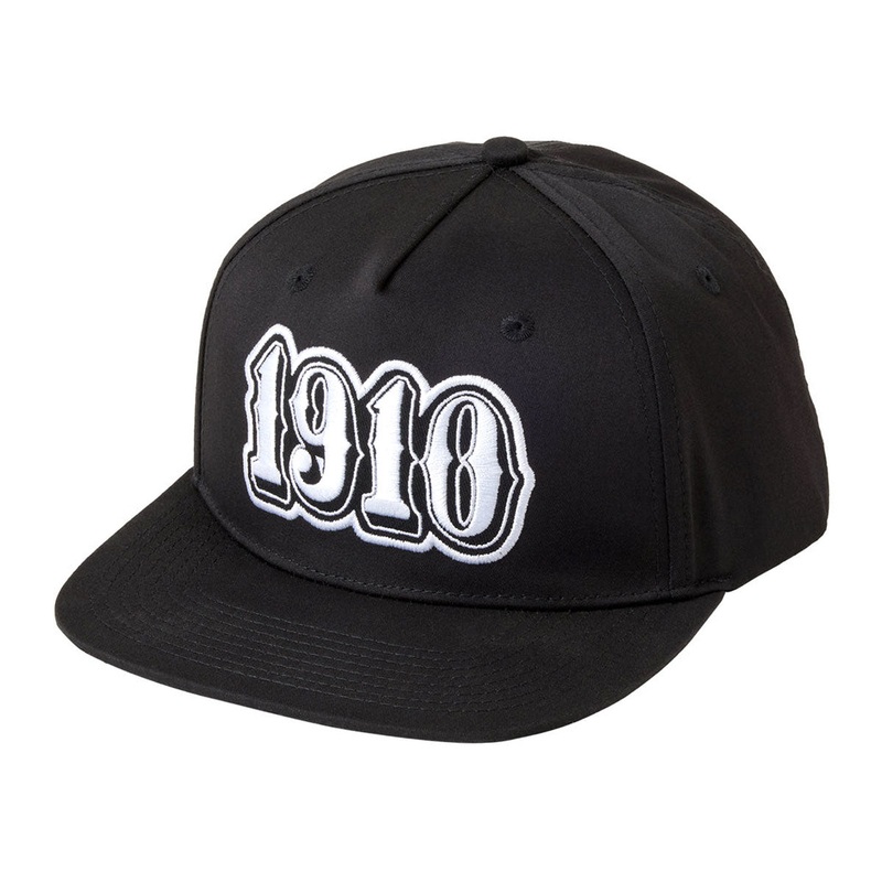 1910 OG Patched 5 Panel Hat – Black