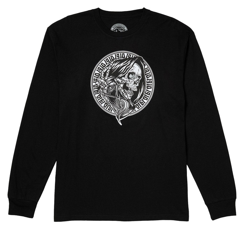 1910 Times Up Long Sleeve T-Shirt – Black