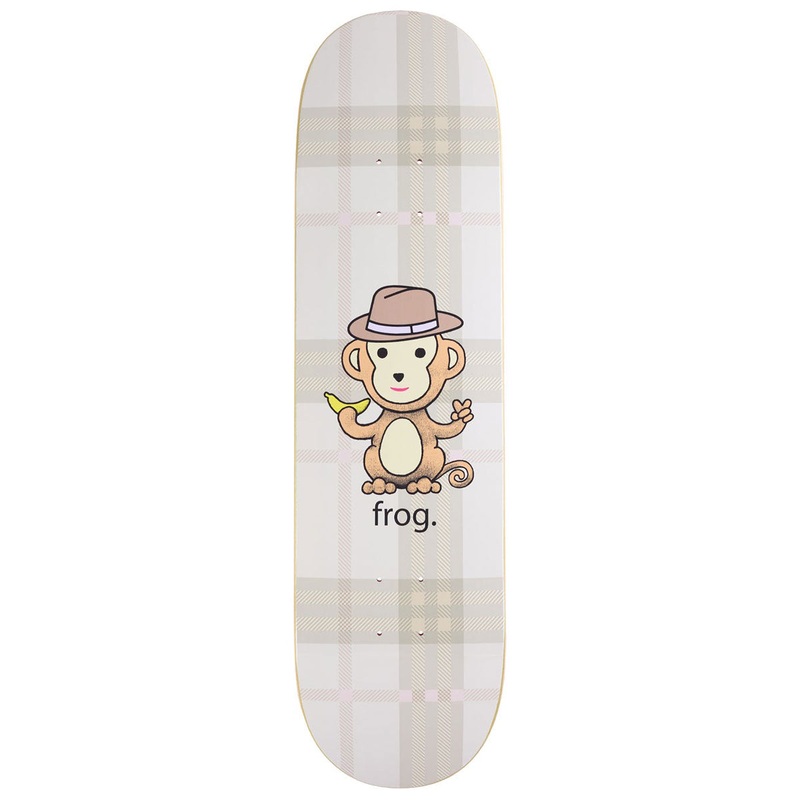 Frog Mr. Mon-kay Jesse Alba Skateboard Deck – 8.50