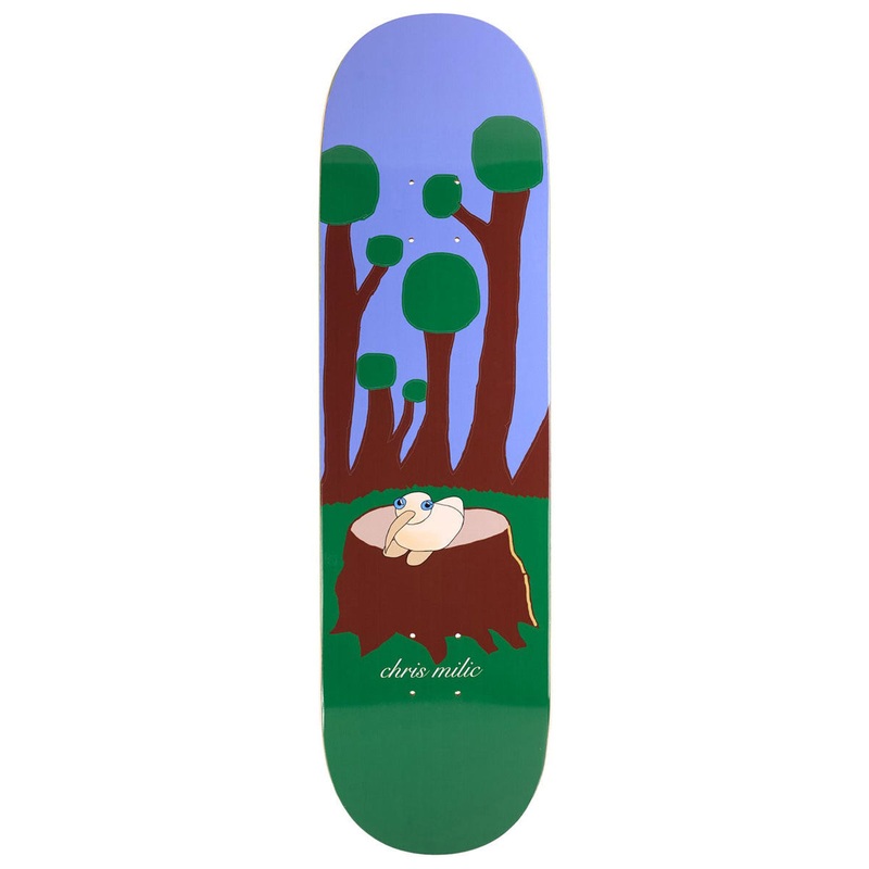 Frog Tree Trunk Chris Milic Skateboard Deck – 8.38