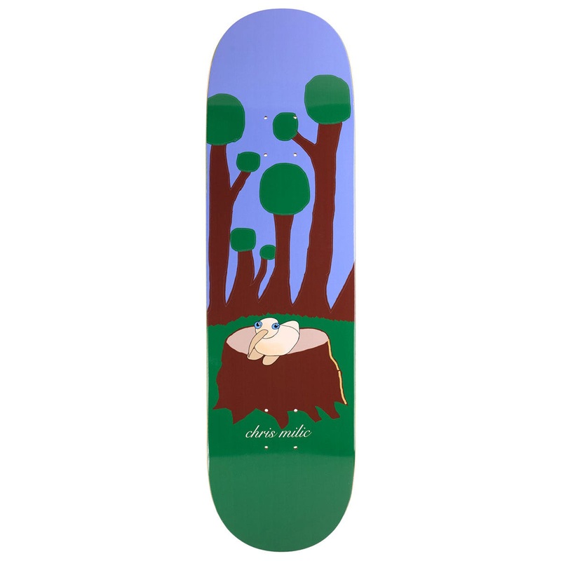 Frog Tree Trunk Chris Milic Skateboard Deck – 8.60