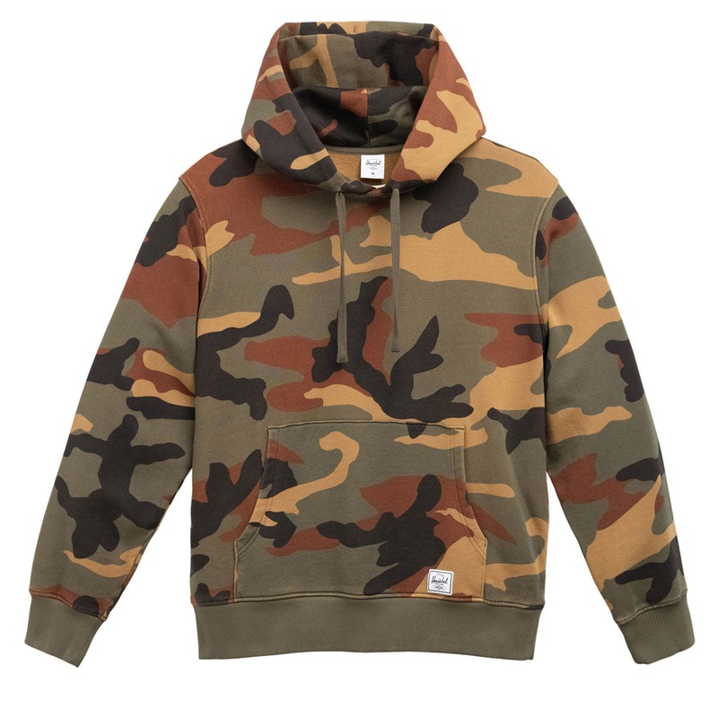 Herschel Supply Vintage Wash Classic Hoodie – Woodland Camo