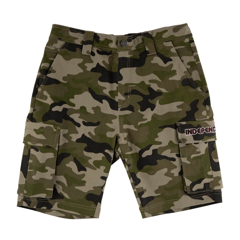 Independent Groundwork Cargo Shorts – Camo