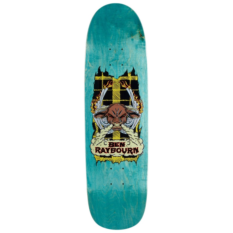 Metal Ben Raybourn Steer Skateboard Deck – 8.75