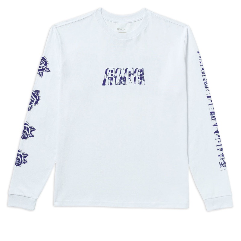 RVCA Barbarosa Long Sleeve T-Shirt – White