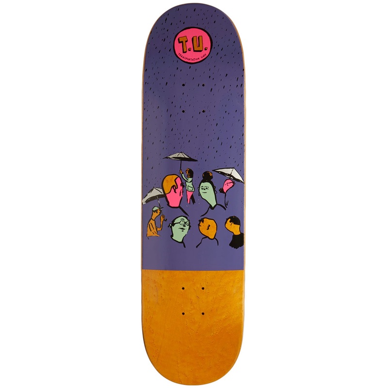 Transportation Unit Rainy Day Skateboard Deck – 8.50