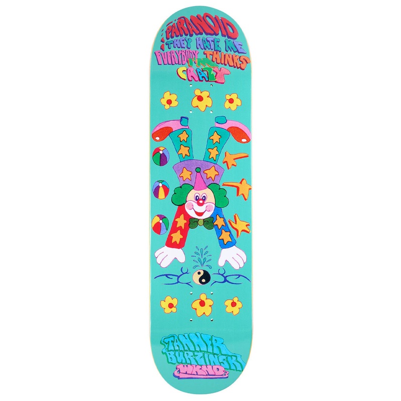 WKND Paranoid Tanner Burzinski Skateboard Deck – 8.50