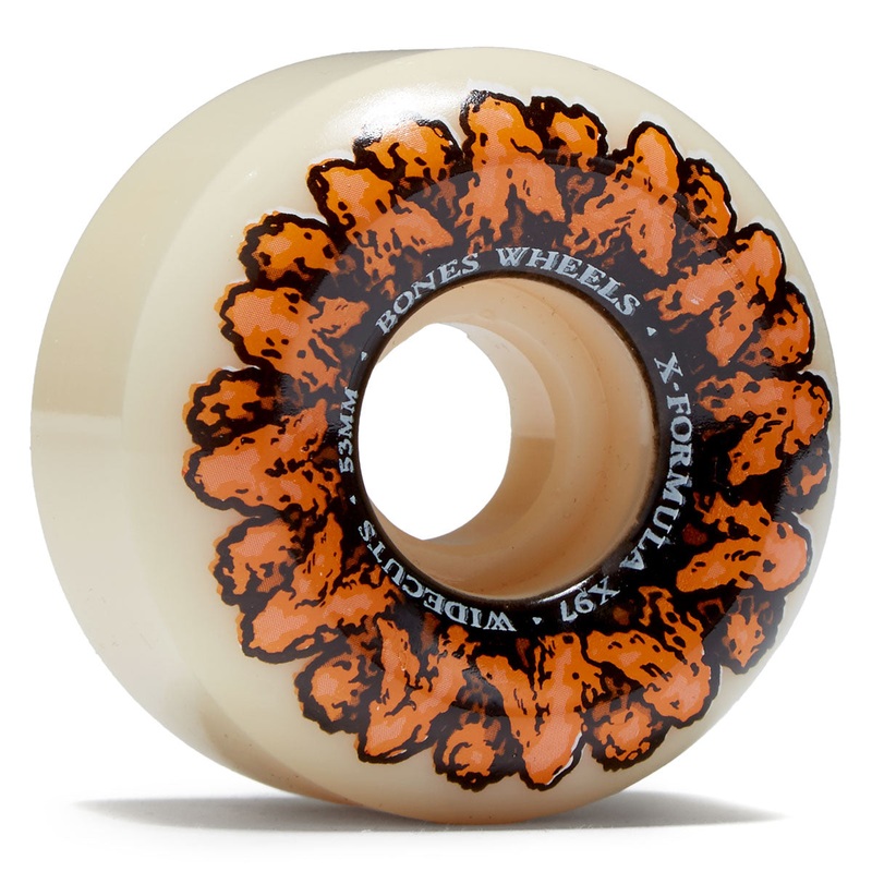 Bones X Formula Wingin It 97a V6 Widecut Skateboard Wheels – 53mm