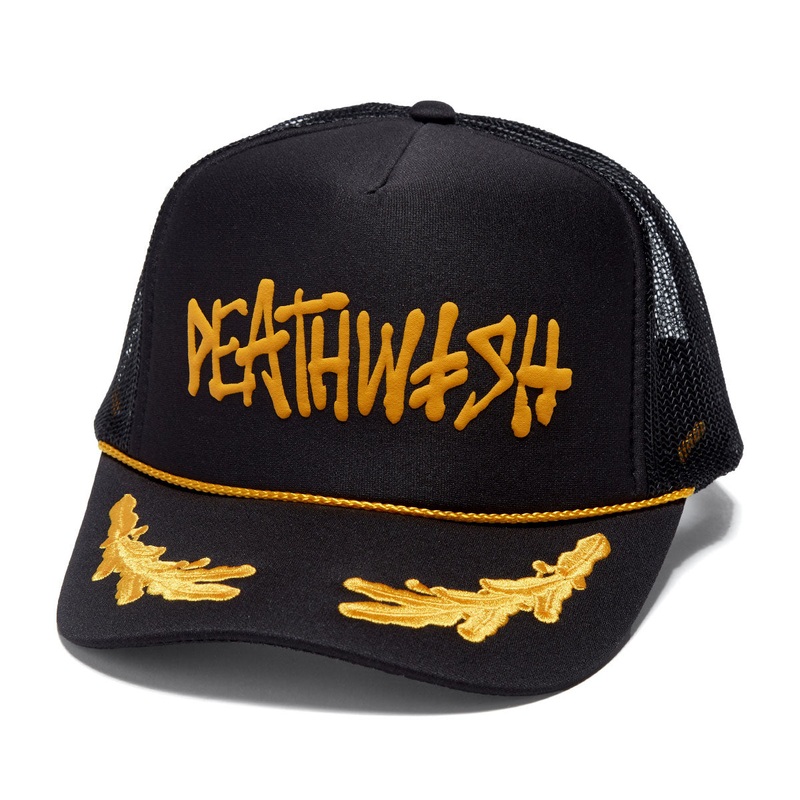 Deathwish Captain Trucker Hat – Black