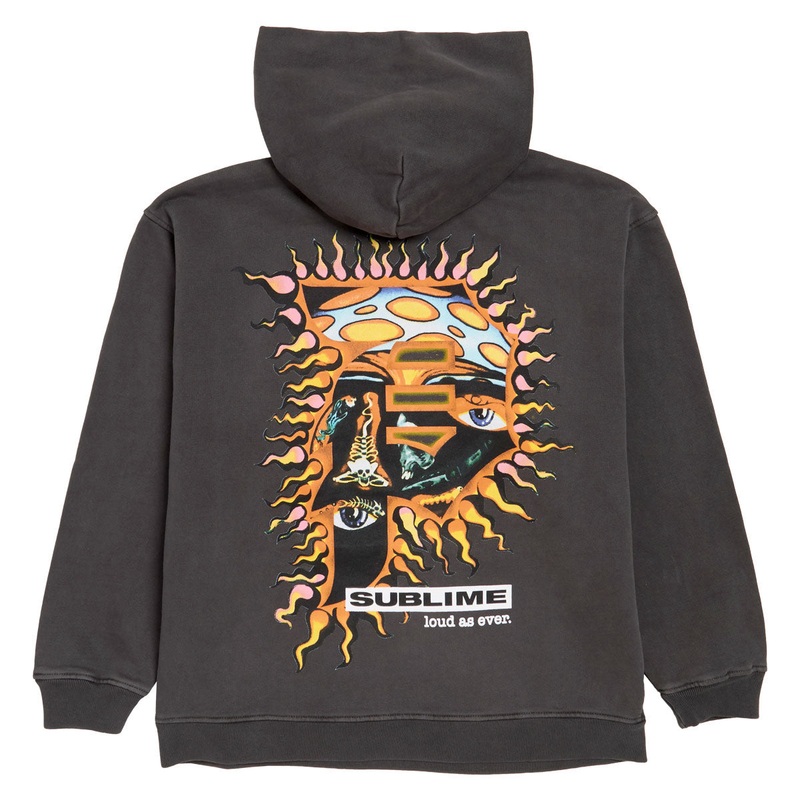 Primitive x Sublime Dirty P Sun Hoodie – Black