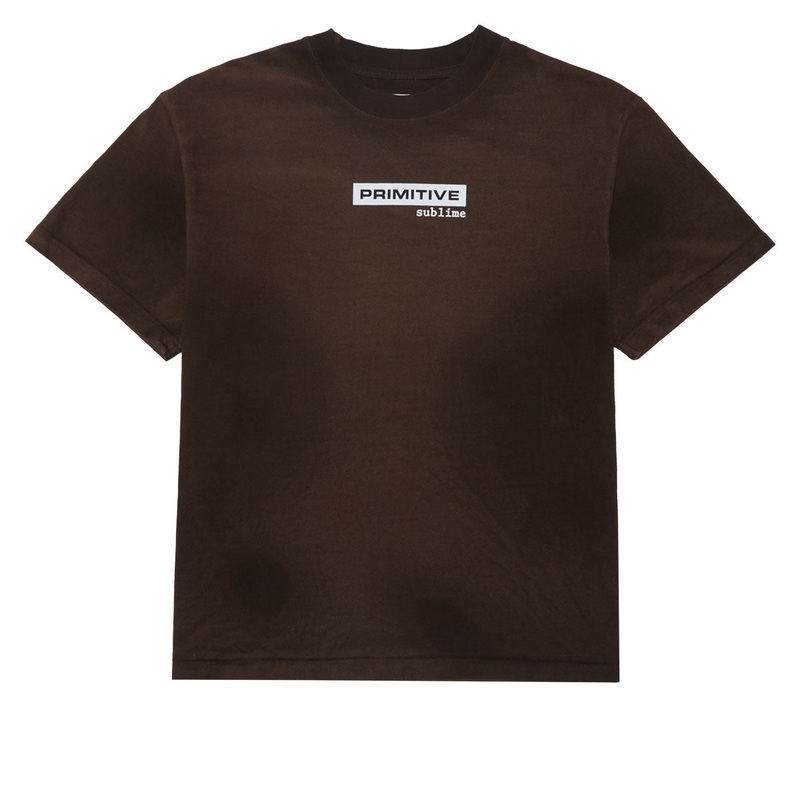 Primitive x Sublime Dirty P T-Shirt – Brown