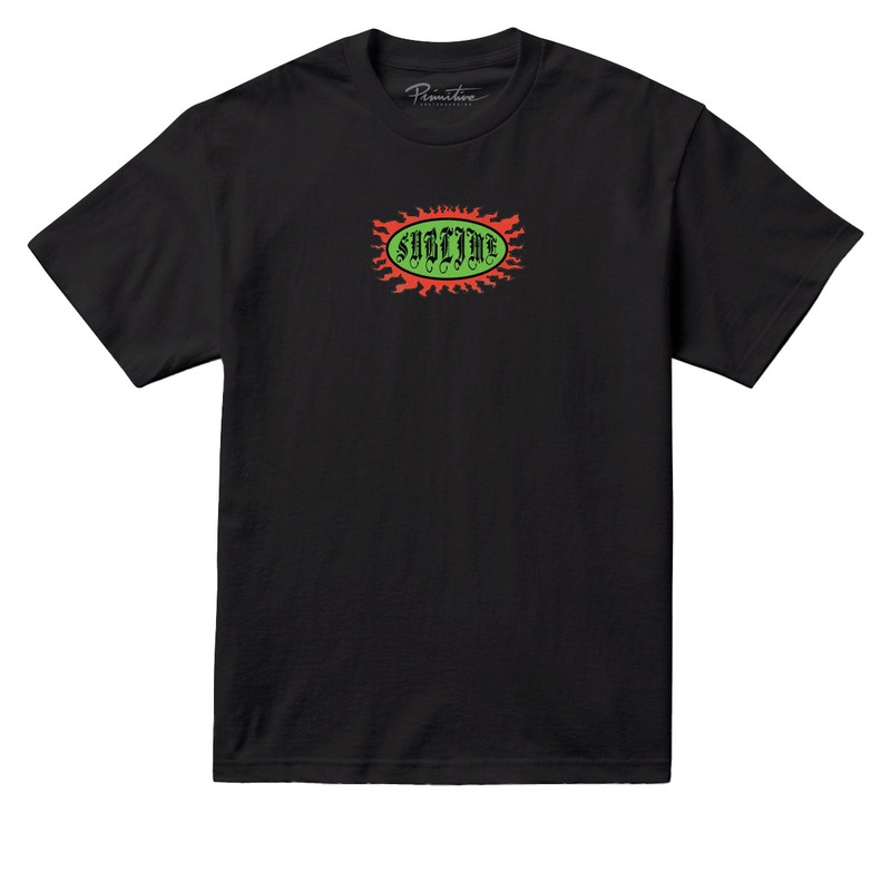 Primitive x Sublime Zine T-Shirt – Black