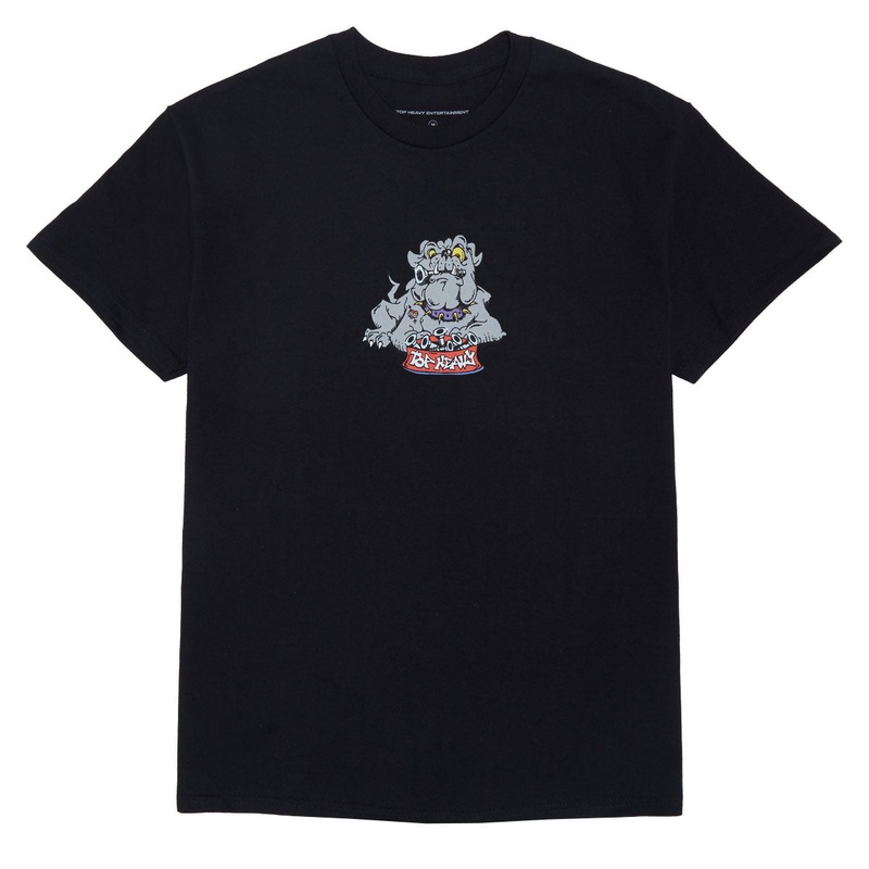Top Heavy Dogfood T-Shirt – Black