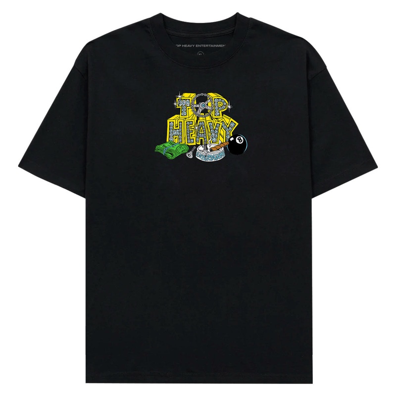 Top Heavy Payday T-Shirt – Black