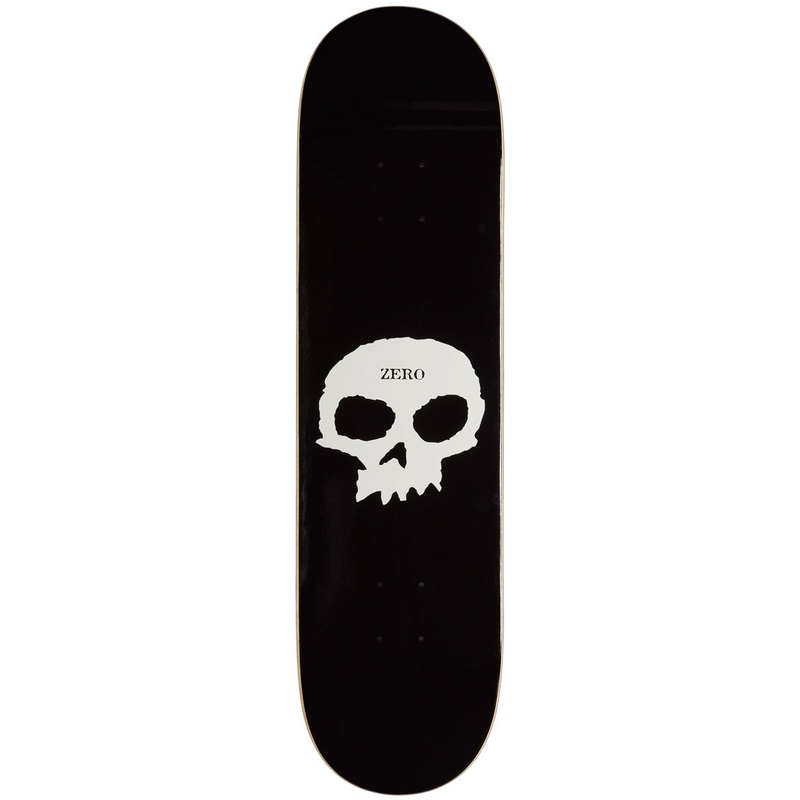 Zero Single Skull Skateboard Deck – 8.125