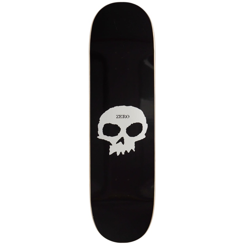 Zero Single Skull Skateboard Deck – 8.625