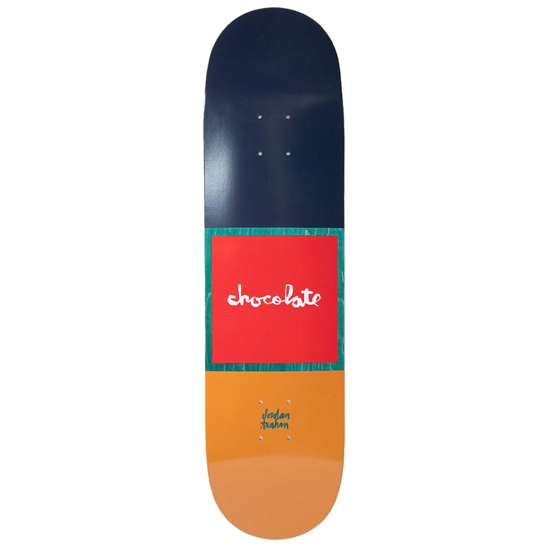 Chocolate Trahan Red Square Skateboard Deck – 8.25