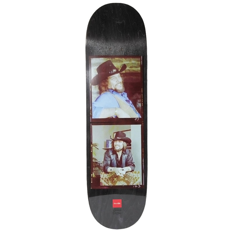 Chocolate x Waylon Jennings Capps Skateboard Deck – 8.50