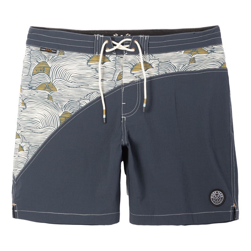 Dark Seas Aliso Boardshorts – Navy/Antique