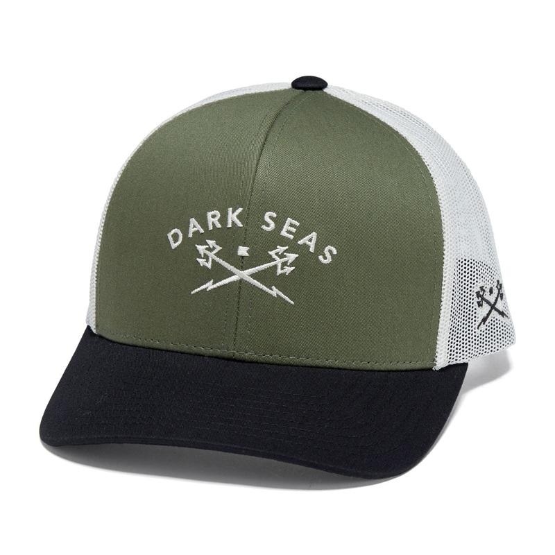 Dark Seas Murre Hat – Olive/Black