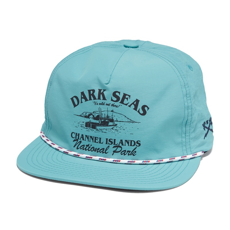 Dark Seas Park Hat – Turquoise