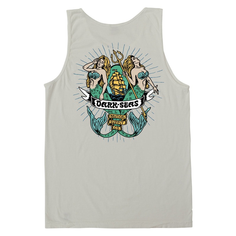 Dark Seas Sea Songs Tank Top – Antique White