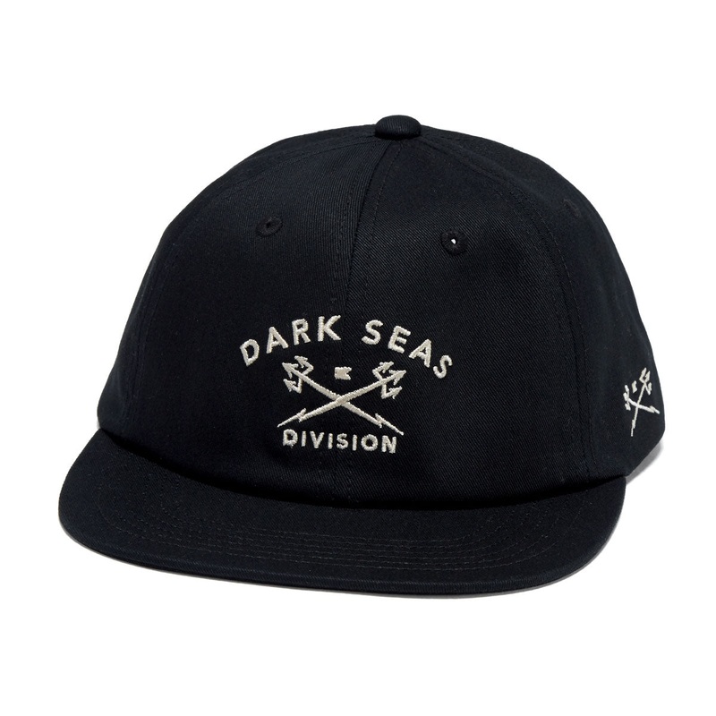 Dark Seas Tridents Low Pro Hat – Black