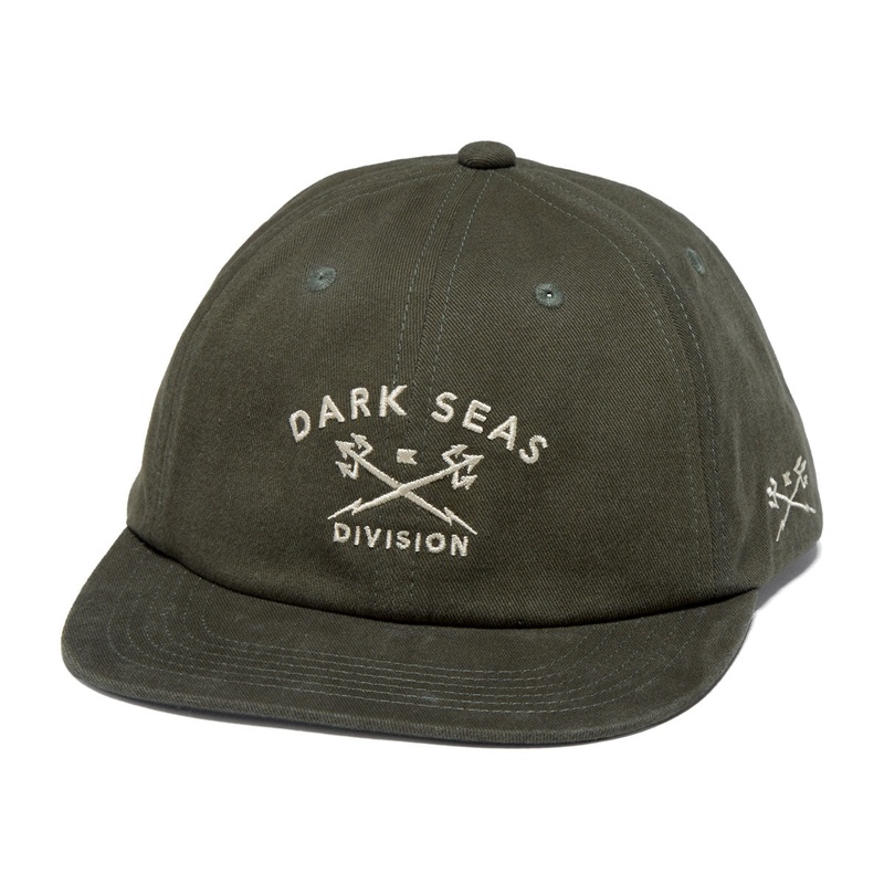 Dark Seas Tridents Low Pro Hat – Olive