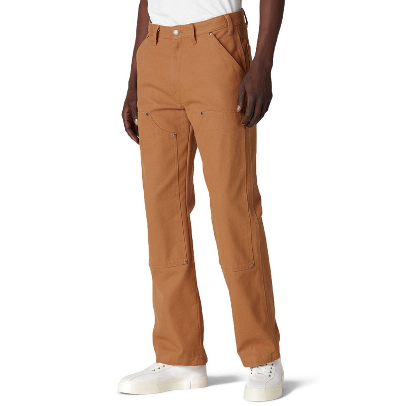 Dickies Double Front Duck Pants – Stonewashed Brown Duck
