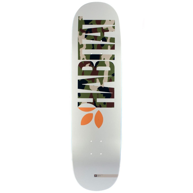 Habitat Apex Camo Twin Skateboard Deck – 8.50