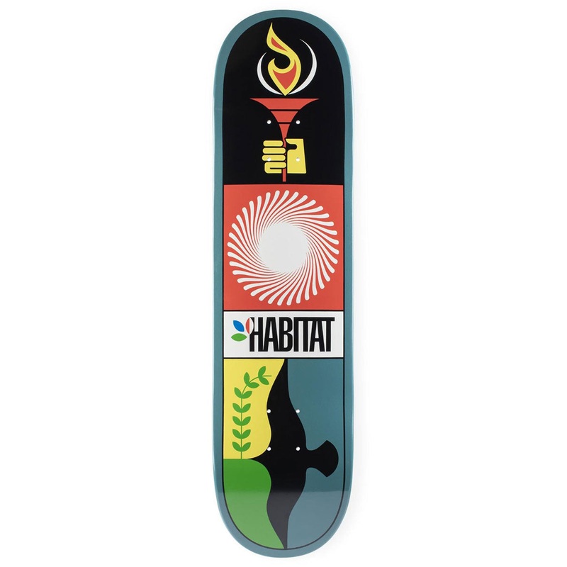 Habitat Torch Terratone Skateboard Deck – Dipped – 8.00
