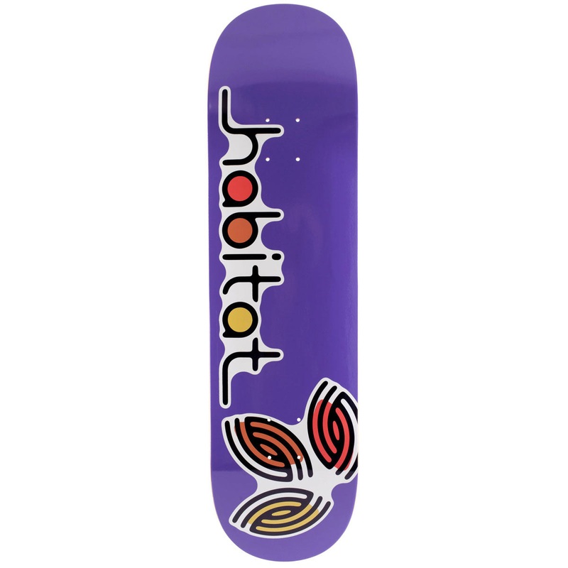 Habitat Trillium Skateboard Deck – Purple – 8.25