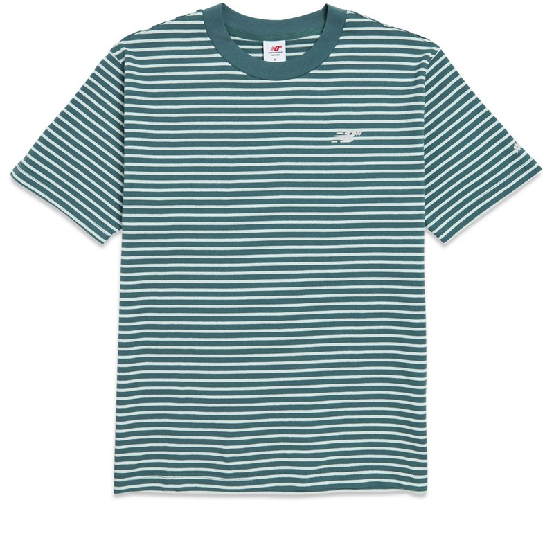 New Balance Numeric Thin Stripe T-Shirt – New Spruce