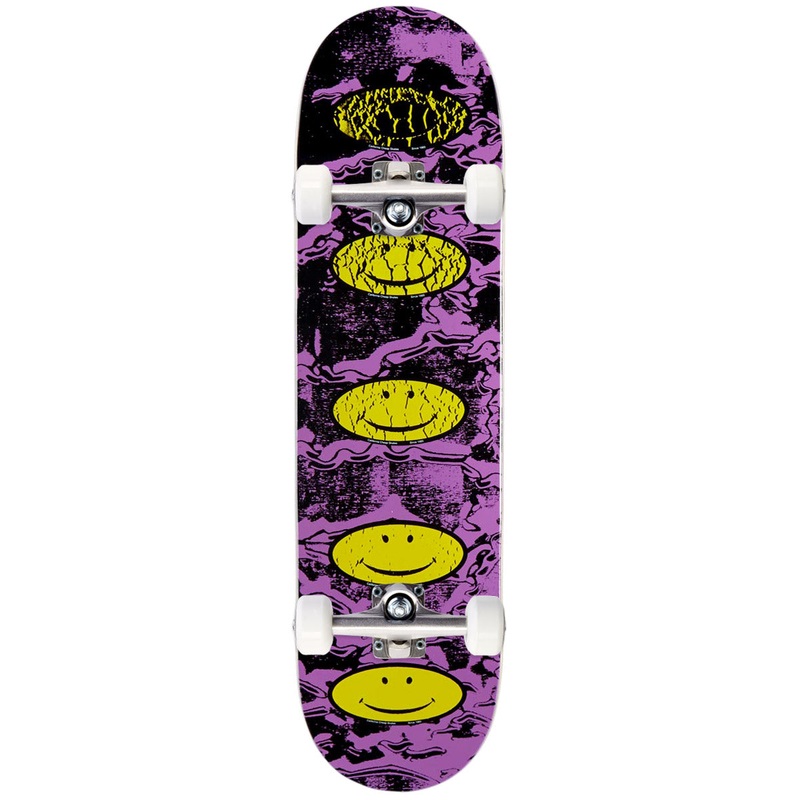 CCS Smile Decay Skateboard Complete – Purple – 8.00