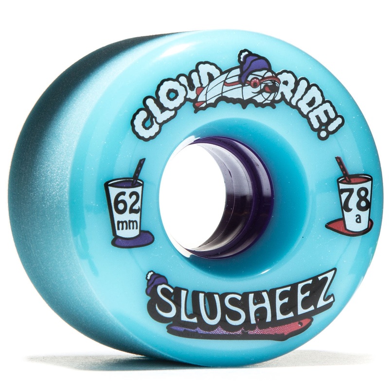 Cloud Ride Slusheez Longboard Wheels – 62mm 78a